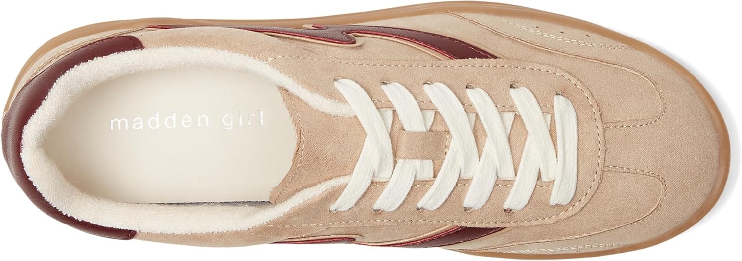 image:imageMadden Girl Womens Giia Fashion SneakerTaupeWine
