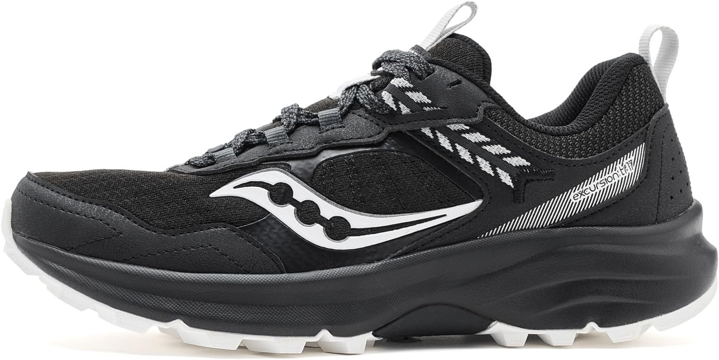 image:imageSaucony Womens Excursion Tr17 SneakerBlackWhite