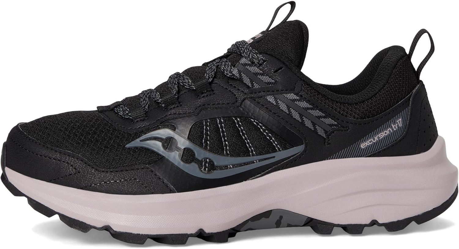 image:imageSaucony Womens Excursion Tr17 SneakerBlackWoodrose