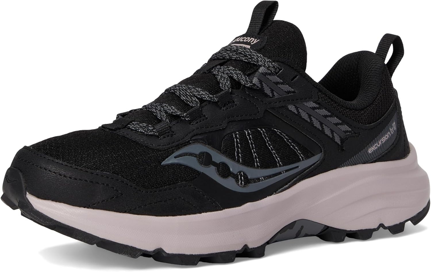 image:imageSaucony Womens Excursion Tr17 SneakerBlackWoodrose
