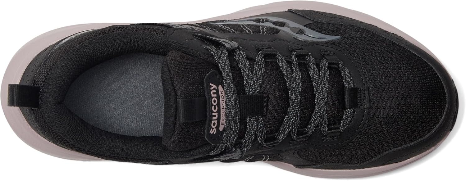 image:imageSaucony Womens Excursion Tr17 SneakerBlackWoodrose