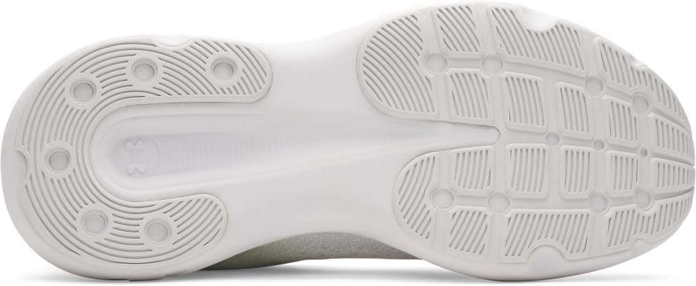 image:imageUnder Armour Womens Infinite106 WhiteDistant GrayHigh Vis Yellow