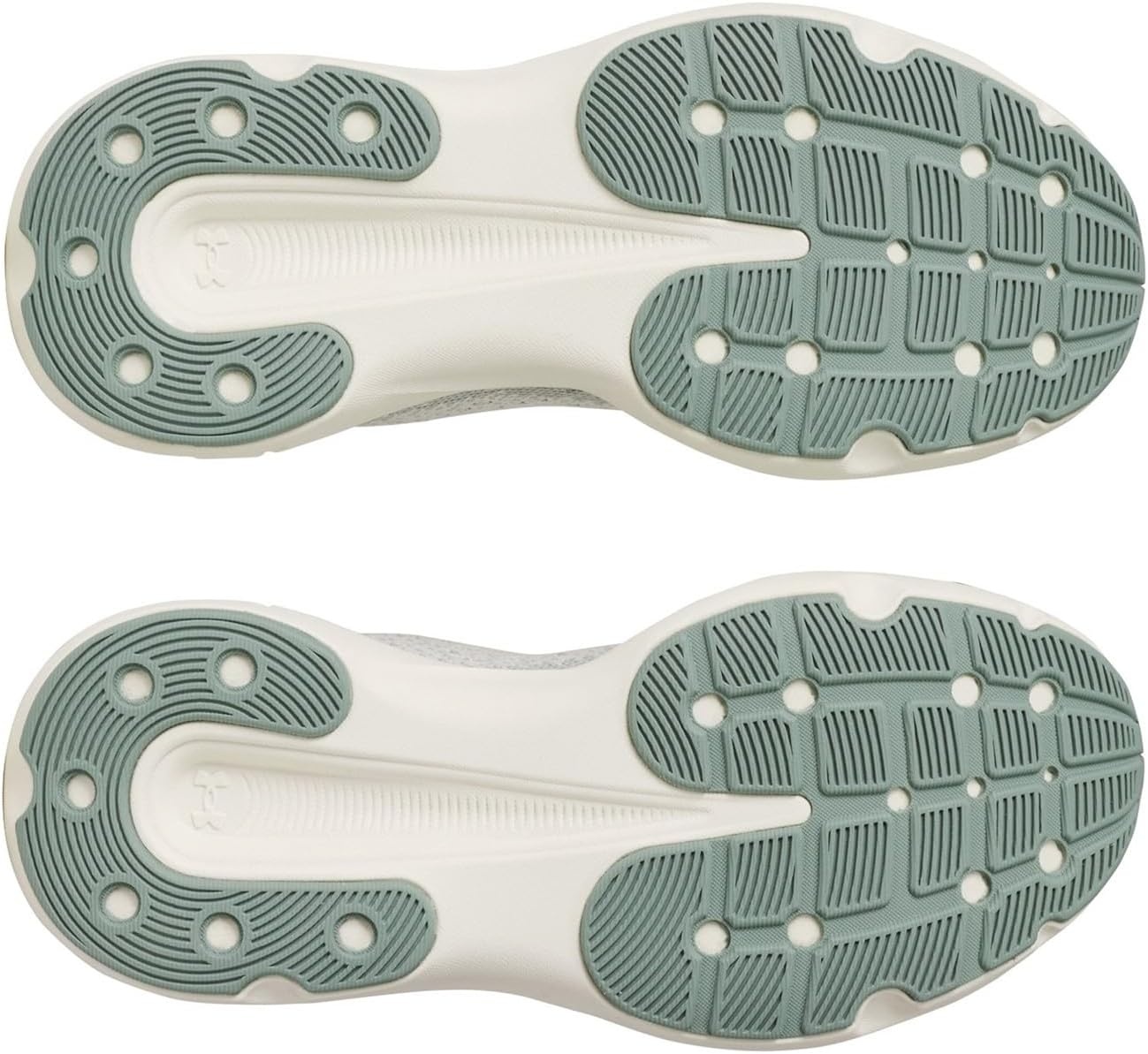 image:imageUnder Armour Womens Infinite114 White QuartzSilica GreenMetallic Silica