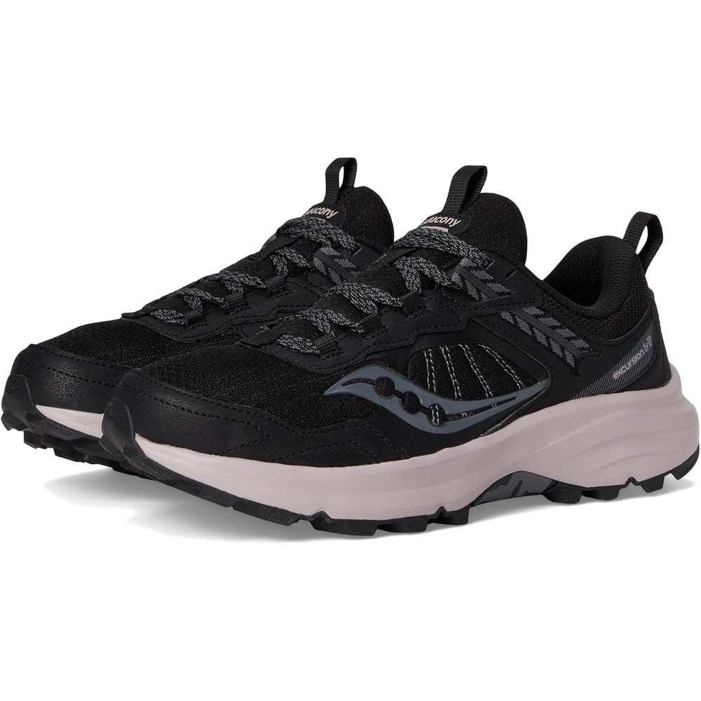 image:imageSaucony Womens Excursion Tr17 SneakerBlackWoodrose