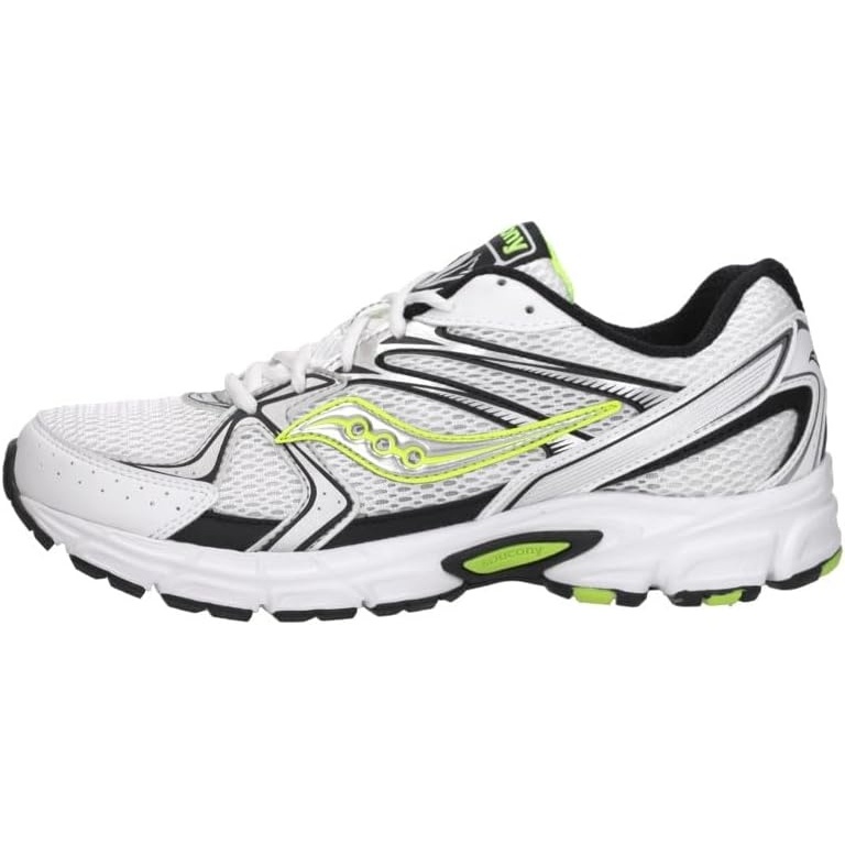 image:imageSaucony Womens Ride MillenniumWhiteSilverYellow