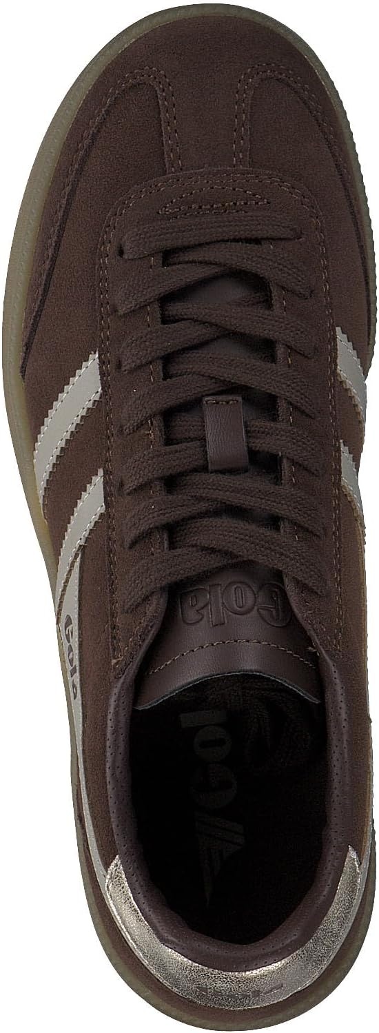image:imageGola Womens Viper SneakersDark BrownBoneGoldGum