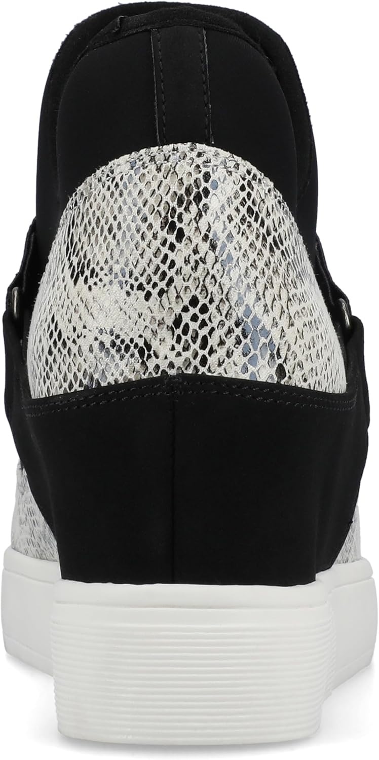 image:imageJournee Collection Womens Damari Strapped PullOn Wedge SneakersSnake