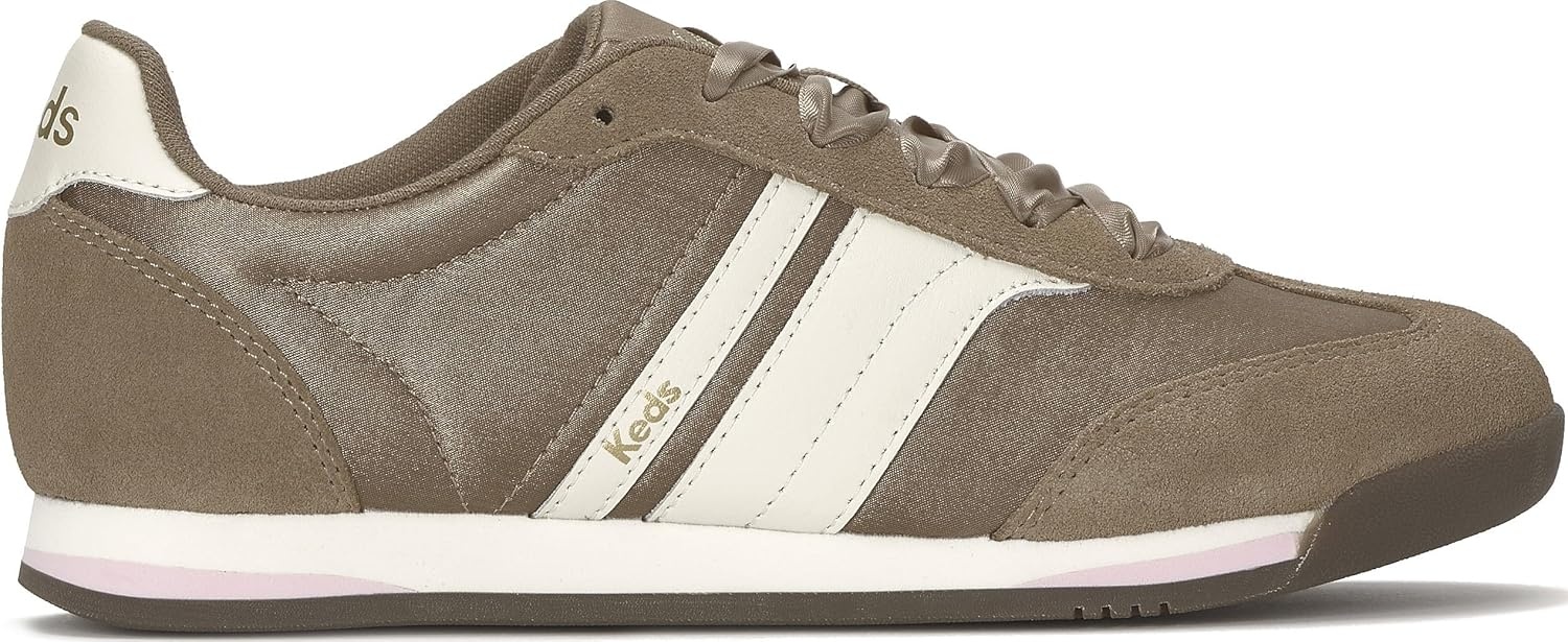image:imageKeds Womens Revival LaceupMocha SatinSuede