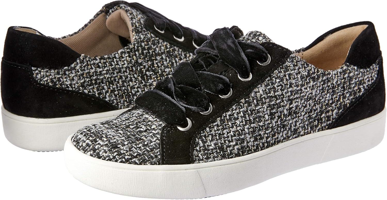 image:imageNaturalizer Womens Morrison Fashion SneakerBlackWhite Tweed Fabric