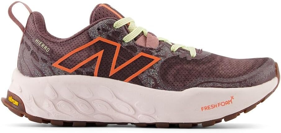 image:imageNew Balance Womens Fresh Foam X Hierro V8LicoriceGulf RedPink Granite