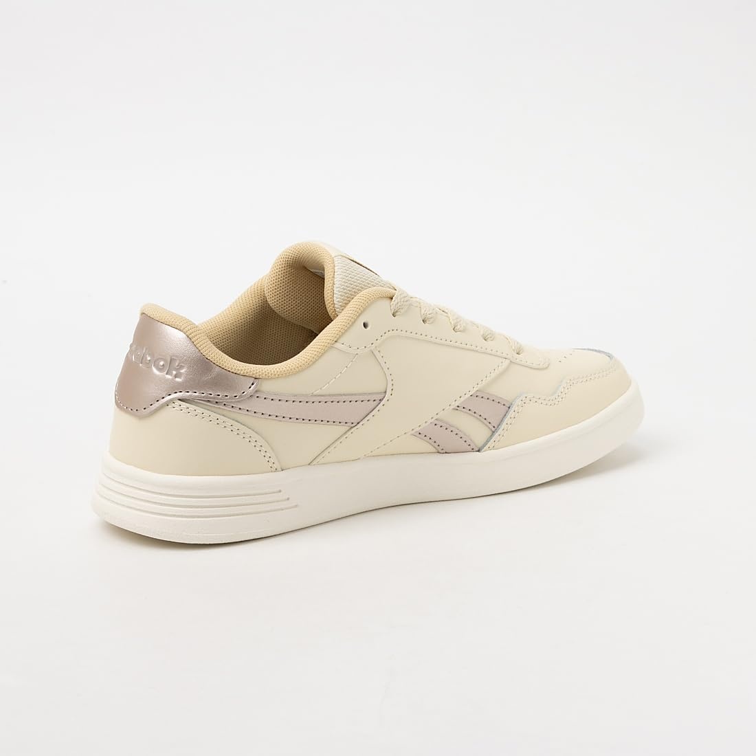 image:imageReebok Court Advance Sneakers for Men Casual Tennis Mens Shoes Size 6 to 15Agedbeige Simple Beige Chalk