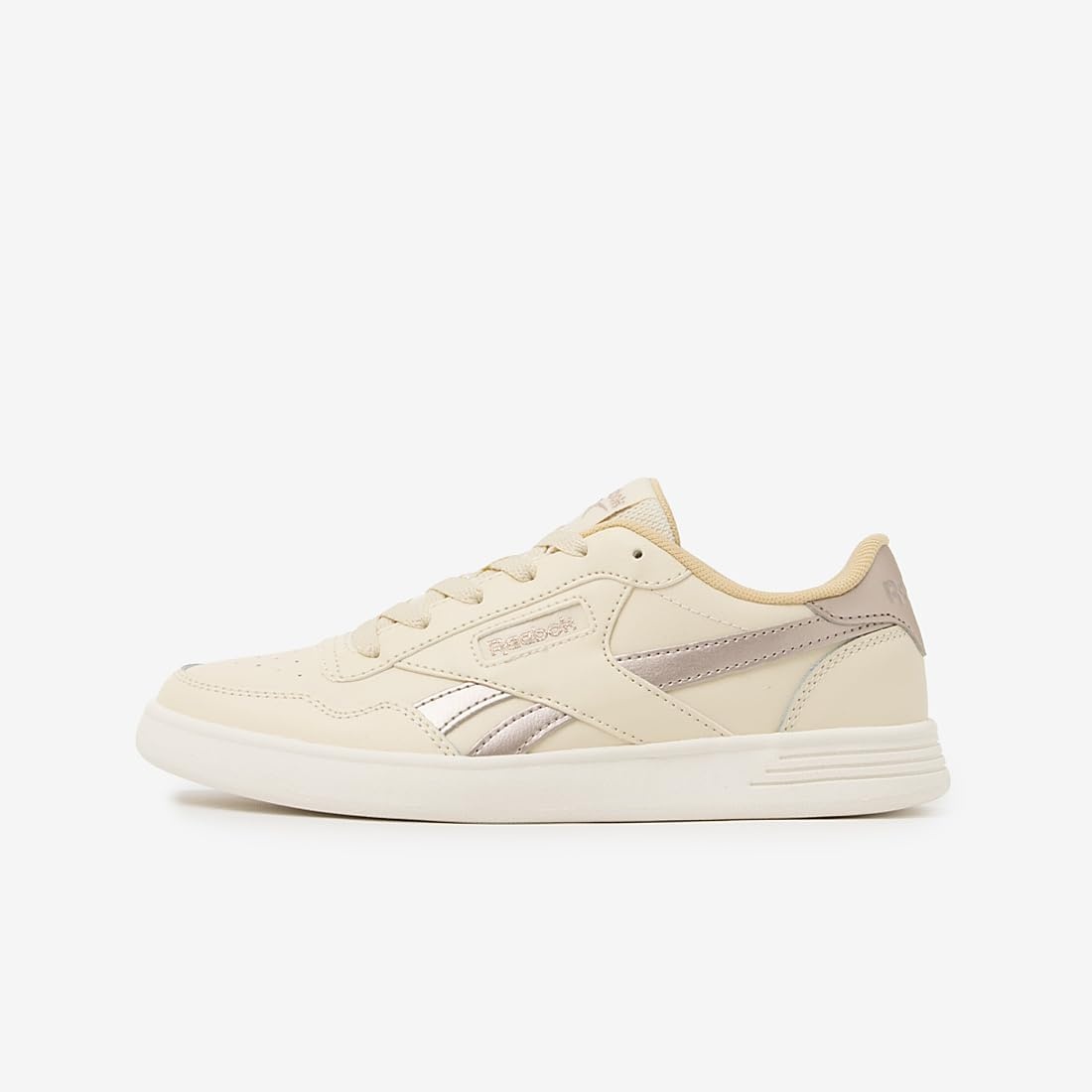 image:imageReebok Court Advance Sneakers for Men Casual Tennis Mens Shoes Size 6 to 15Agedbeige Simple Beige Chalk