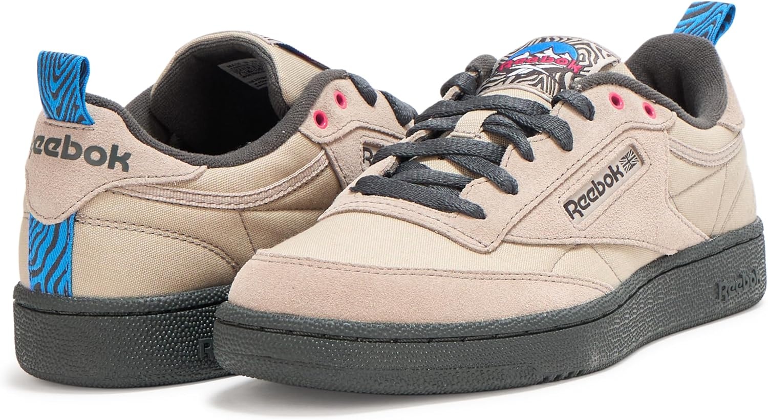 image:imageReebok Court Advance Sneakers for Men Casual Tennis Mens Shoes Size 6 to 15AshGrey 6Boundless Blue