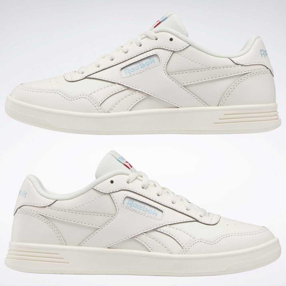 image:imageReebok Court Advance Sneakers for Men Casual Tennis Mens Shoes Size 6 to 15Chalk Blue Pearl Vector Red