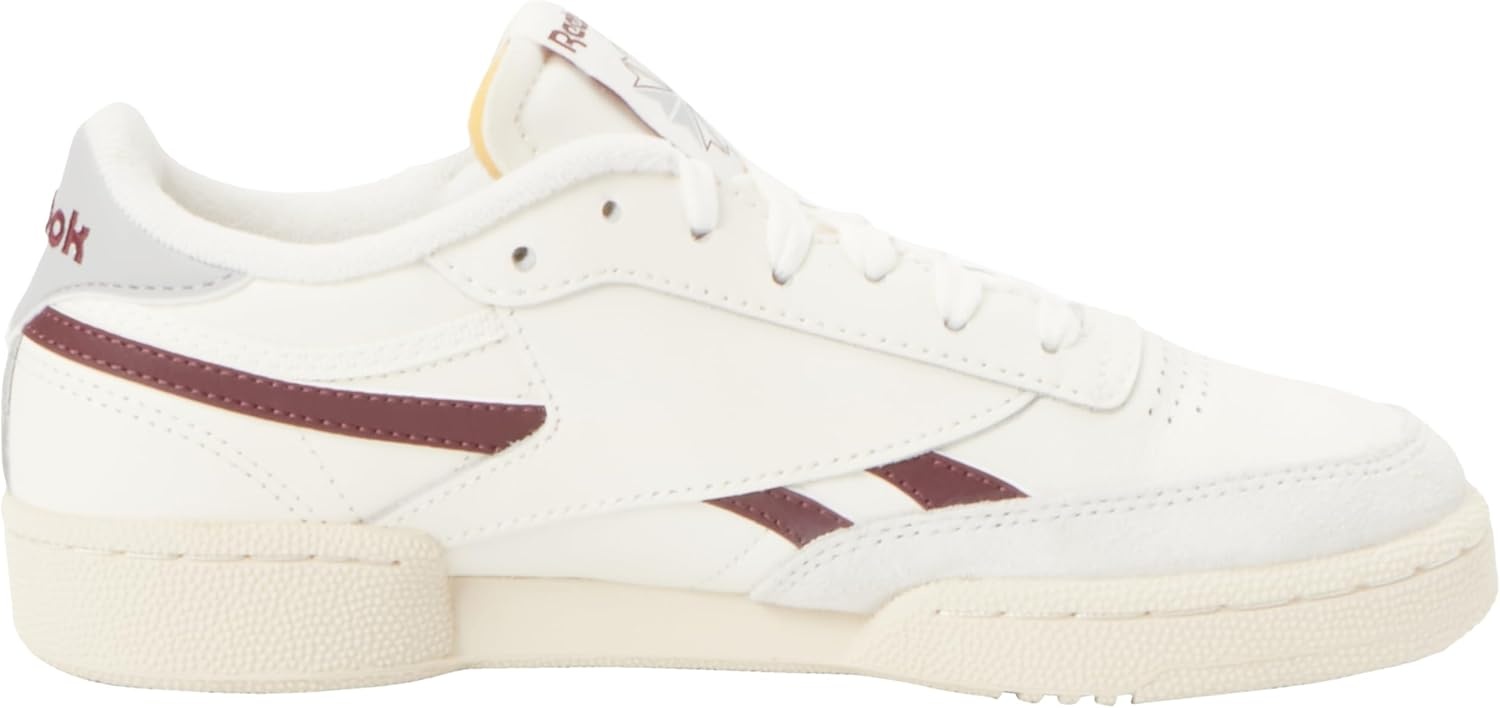 image:imageReebok Court Advance Sneakers for Men Casual Tennis Mens Shoes Size 6 to 15Chalk Classic Maroon F23 Pure Grey 3
