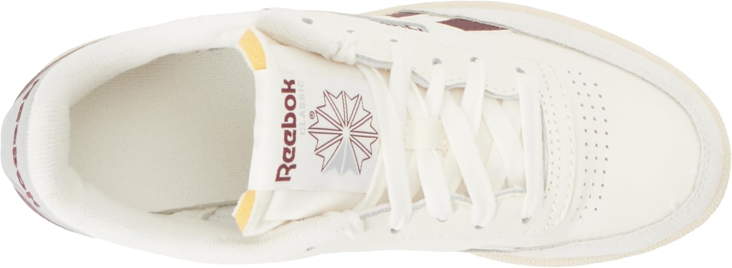 image:imageReebok Court Advance Sneakers for Men Casual Tennis Mens Shoes Size 6 to 15Chalk Classic Maroon F23 Pure Grey 3