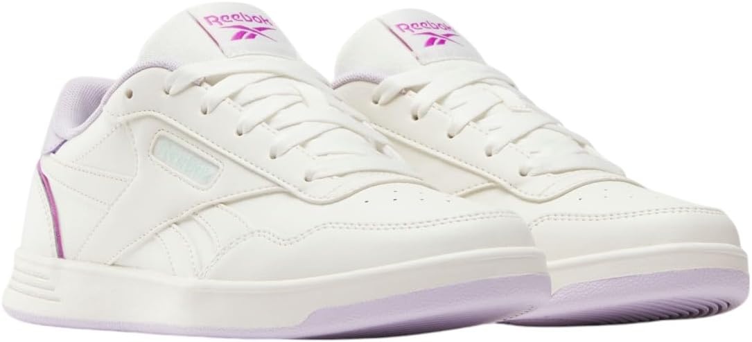 image:imageReebok Court Advance Sneakers for Men Casual Tennis Mens Shoes Size 6 to 15Chalk Digitalgleam Purplerave