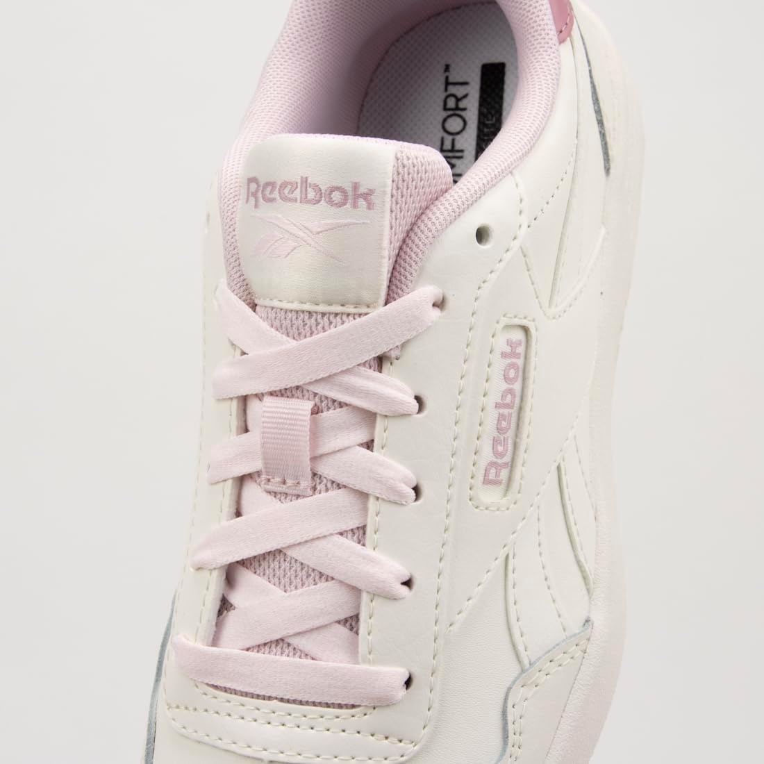 image:imageReebok Court Advance Sneakers for Men Casual Tennis Mens Shoes Size 6 to 15Chalk Frostedberry Dustyrose