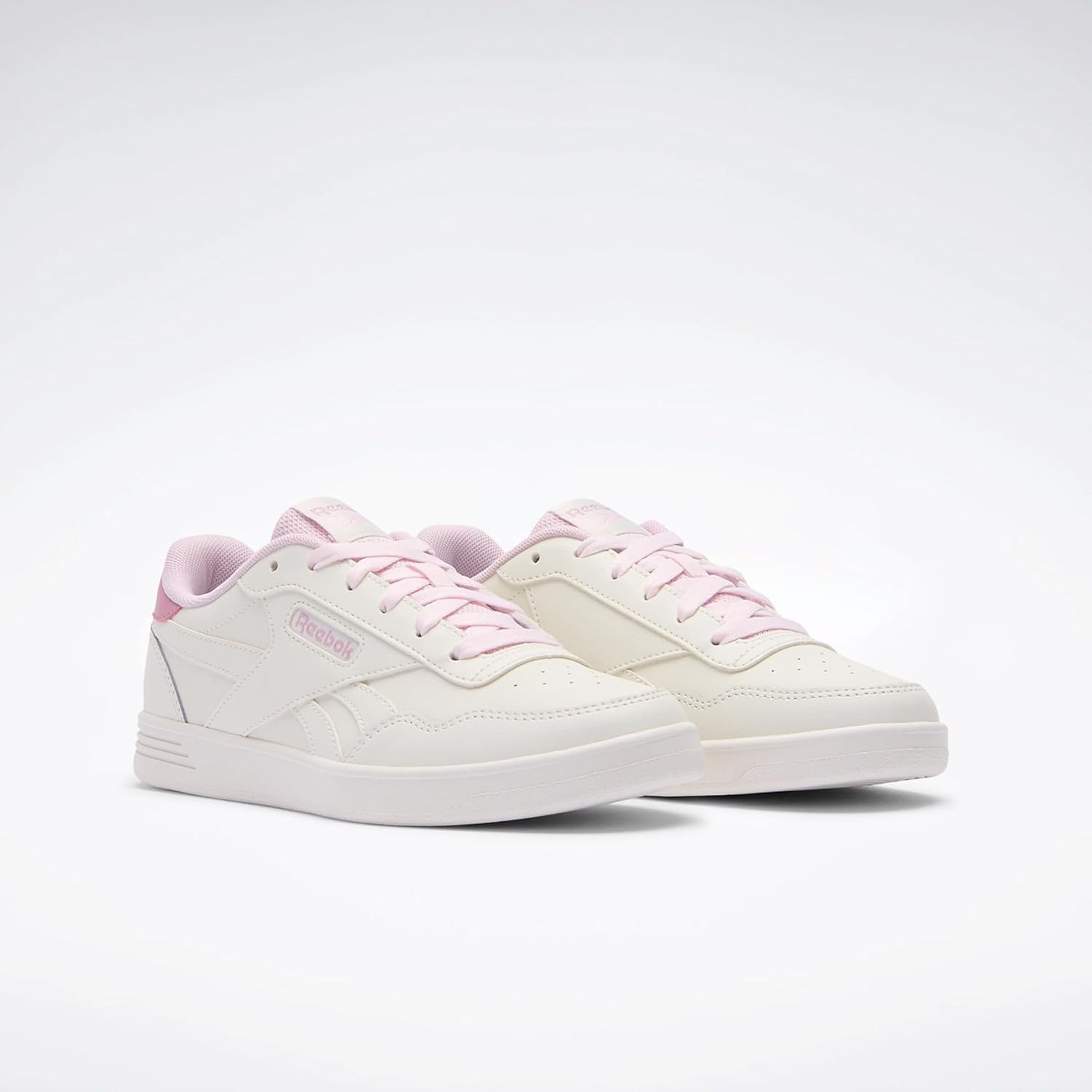 image:imageReebok Court Advance Sneakers for Men Casual Tennis Mens Shoes Size 6 to 15Chalk Frostedberry Dustyrose