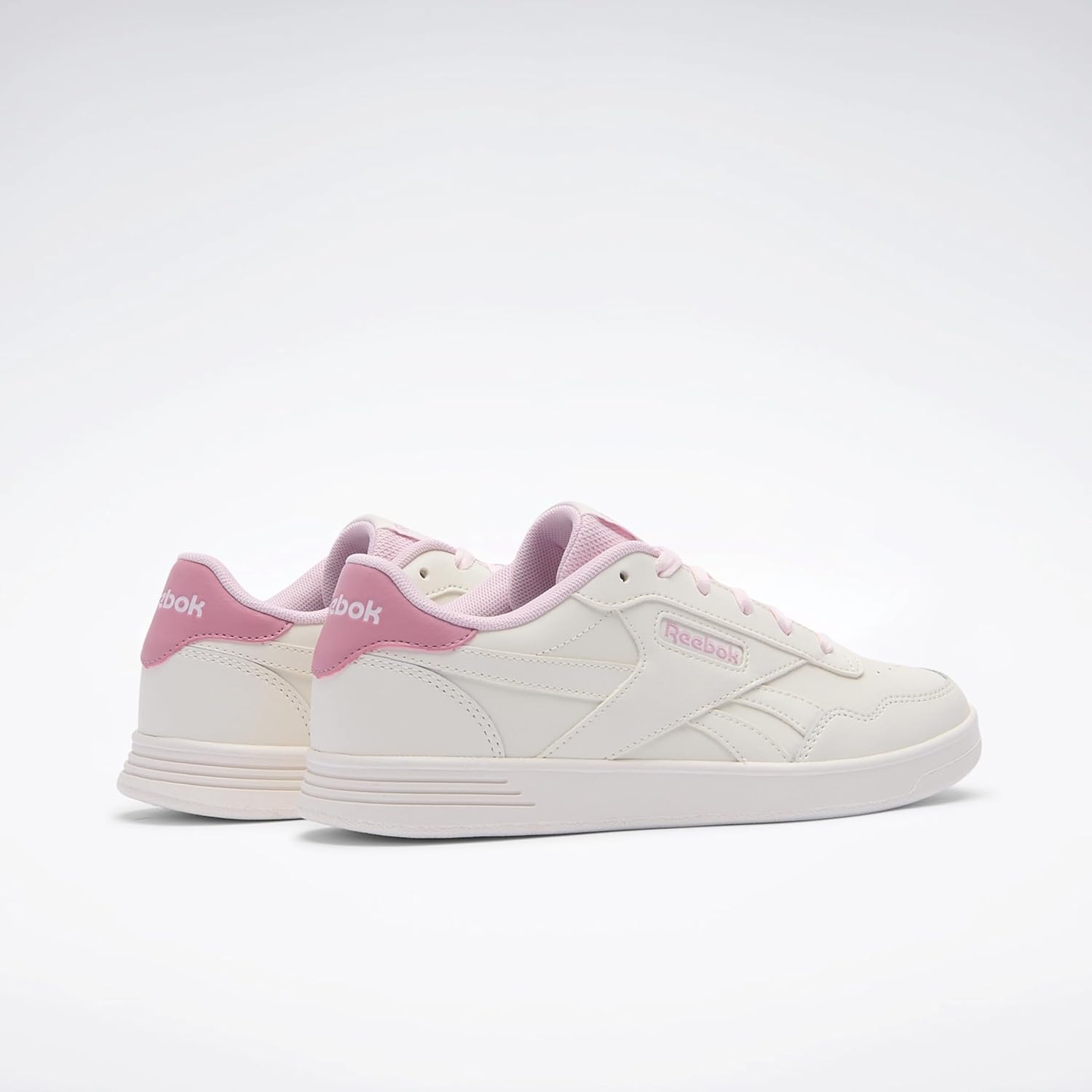 image:imageReebok Court Advance Sneakers for Men Casual Tennis Mens Shoes Size 6 to 15Chalk Frostedberry Dustyrose