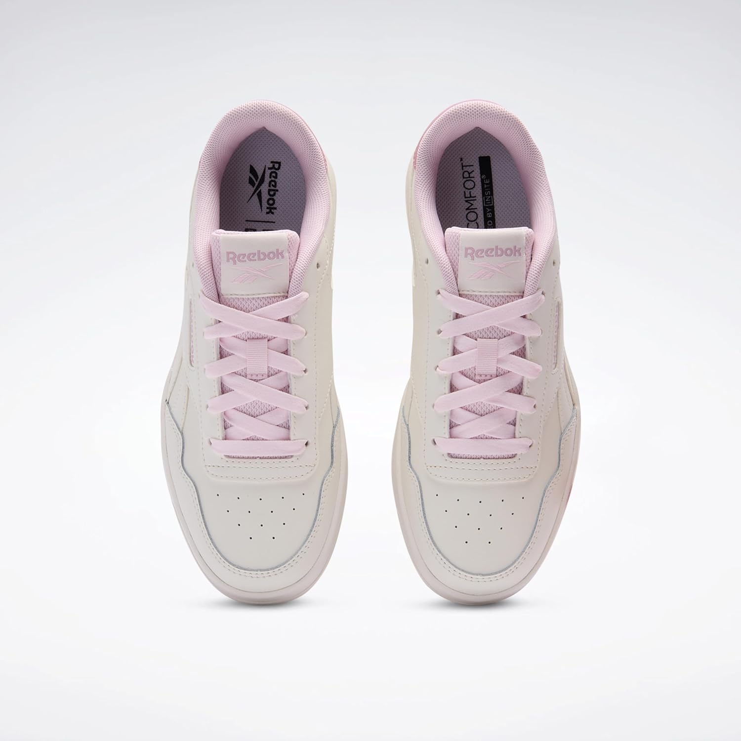 image:imageReebok Court Advance Sneakers for Men Casual Tennis Mens Shoes Size 6 to 15Chalk Frostedberry Dustyrose