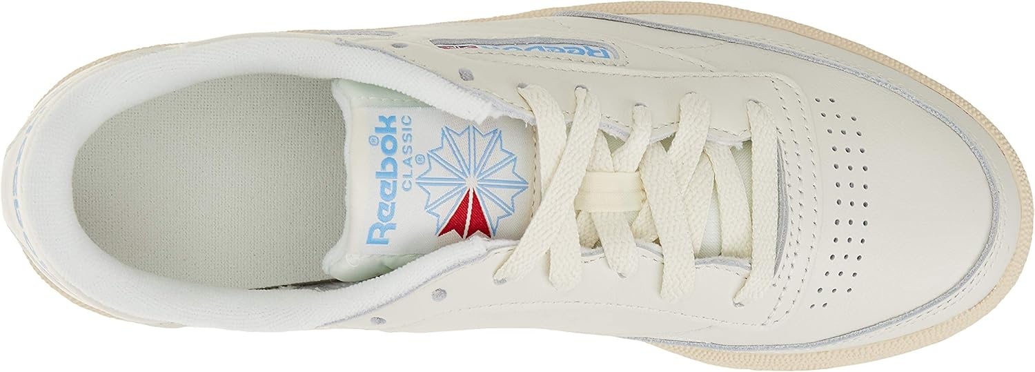 image:imageReebok Court Advance Sneakers for Men Casual Tennis Mens Shoes Size 6 to 15Chalk Paperwhite Athletic Blue Excellent Red