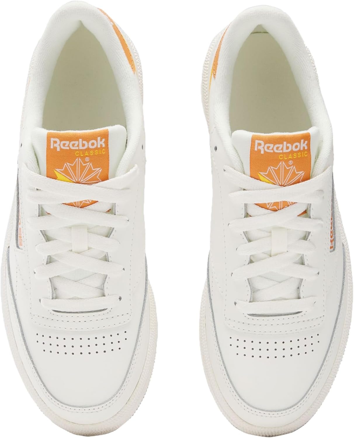image:imageReebok Court Advance Sneakers for Men Casual Tennis Mens Shoes Size 6 to 15Chalk Sunbakedclay Collegiate Gold
