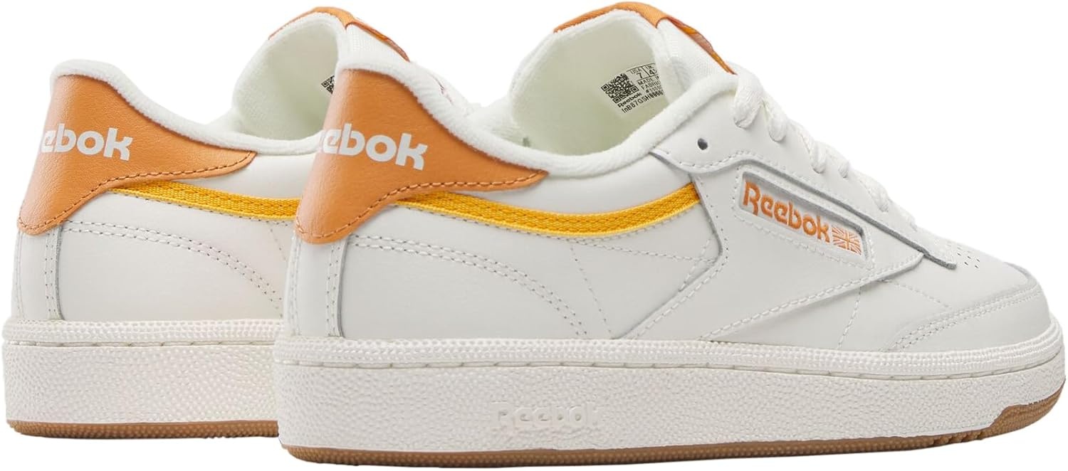 image:imageReebok Court Advance Sneakers for Men Casual Tennis Mens Shoes Size 6 to 15Chalk Sunbakedclay Collegiate Gold