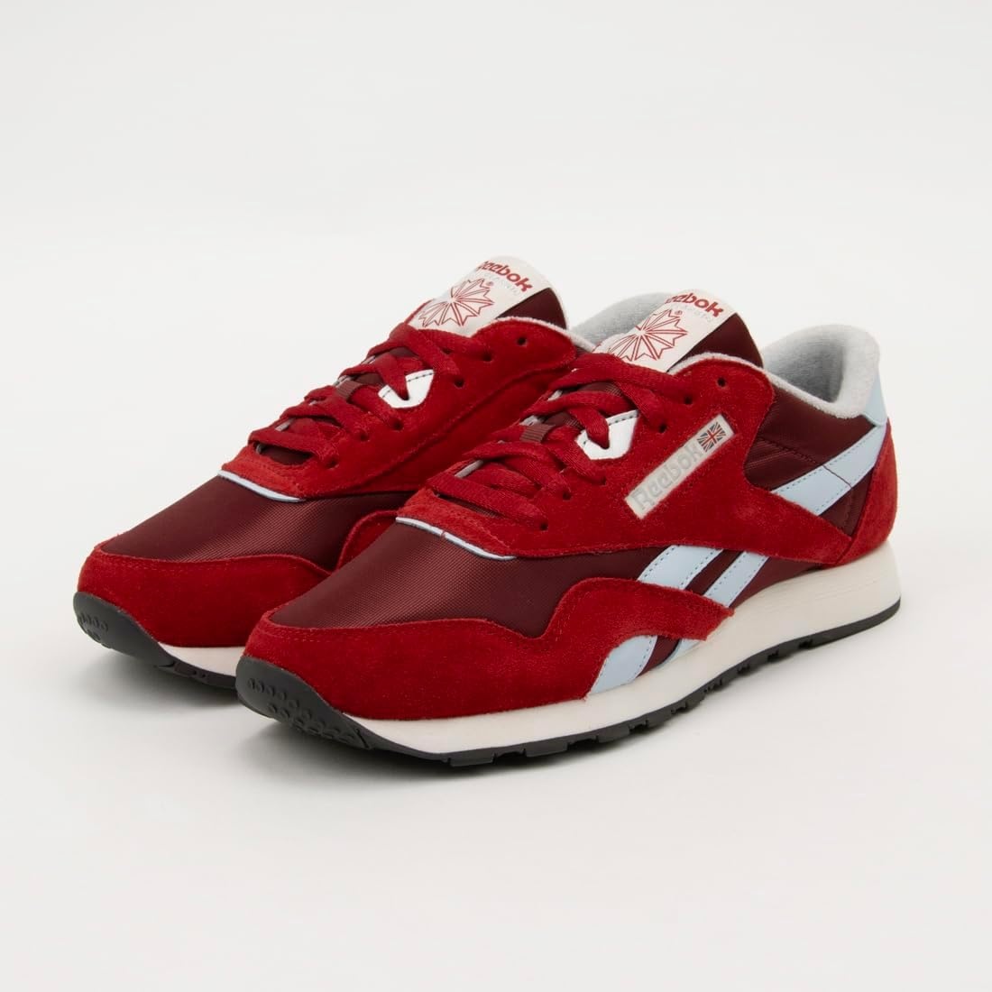 image:imageReebok Court Advance Sneakers for Men Casual Tennis Mens Shoes Size 6 to 15Classic Burgundy Flash Red Glass Blue