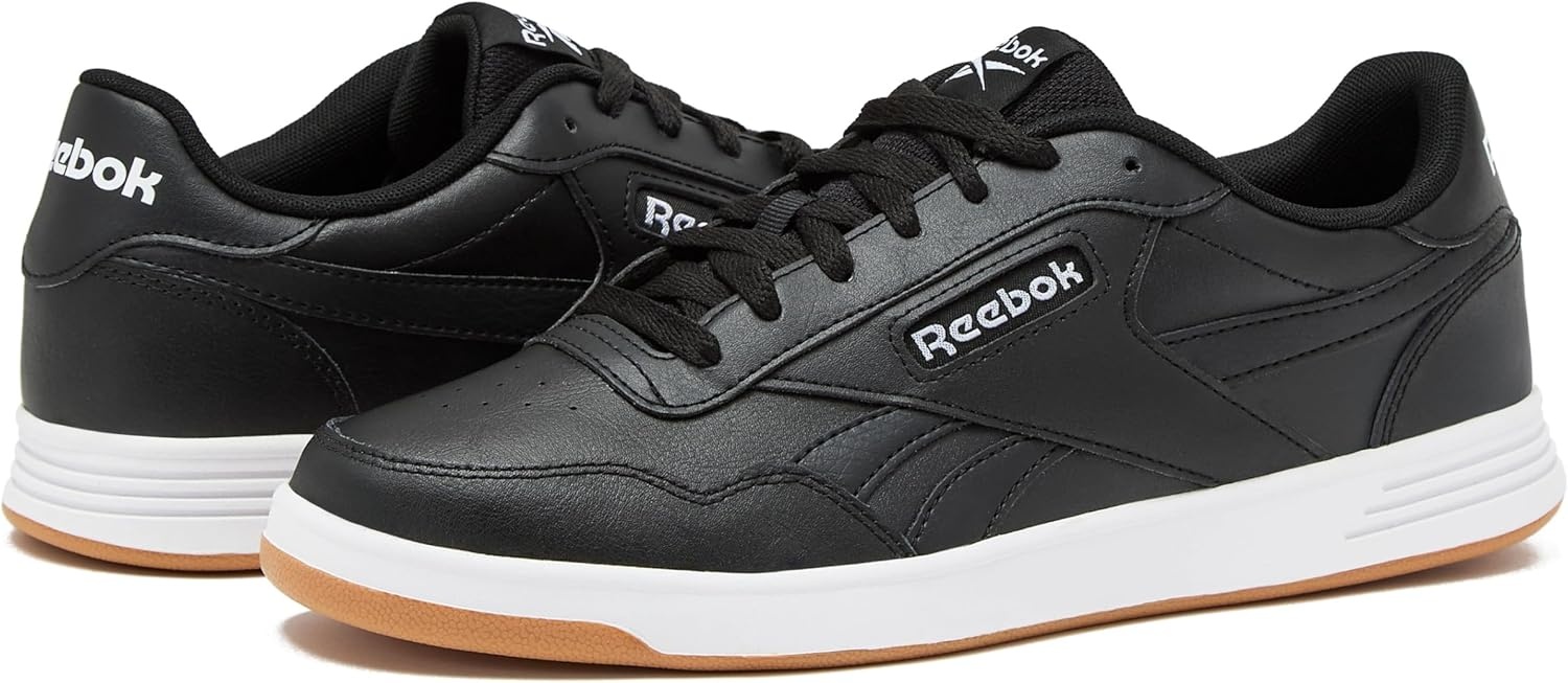 image:imageReebok Court Advance Sneakers for Men Casual Tennis Mens Shoes Size 6 to 15Core BlackFootwear WhiteReebok Gum