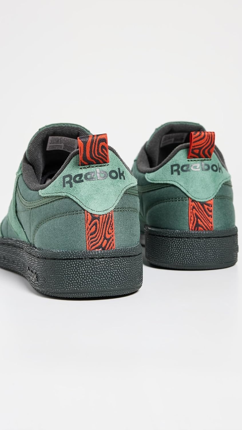 image:imageReebok Court Advance Sneakers for Men Casual Tennis Mens Shoes Size 6 to 15Escape GreenGrey 6Pump Orange
