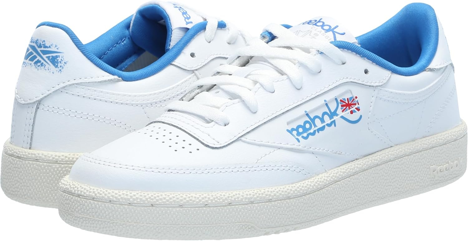 image:imageReebok Court Advance Sneakers for Men Casual Tennis Mens Shoes Size 6 to 15Footwear WhiteChalkKinetic Blue