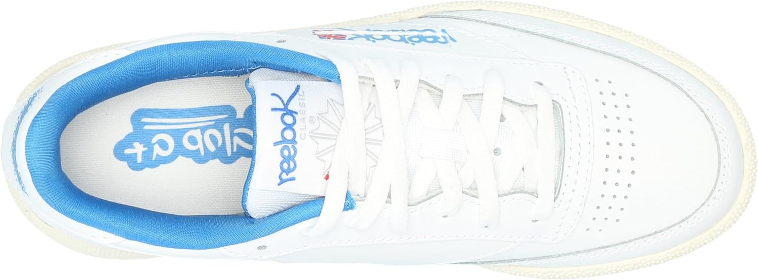image:imageReebok Court Advance Sneakers for Men Casual Tennis Mens Shoes Size 6 to 15Footwear WhiteChalkKinetic Blue