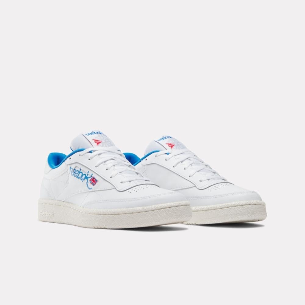 image:imageReebok Court Advance Sneakers for Men Casual Tennis Mens Shoes Size 6 to 15Footwear WhiteChalkKinetic Blue