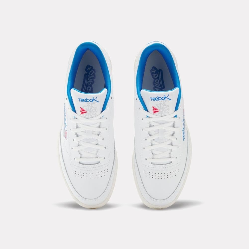 image:imageReebok Court Advance Sneakers for Men Casual Tennis Mens Shoes Size 6 to 15Footwear WhiteChalkKinetic Blue