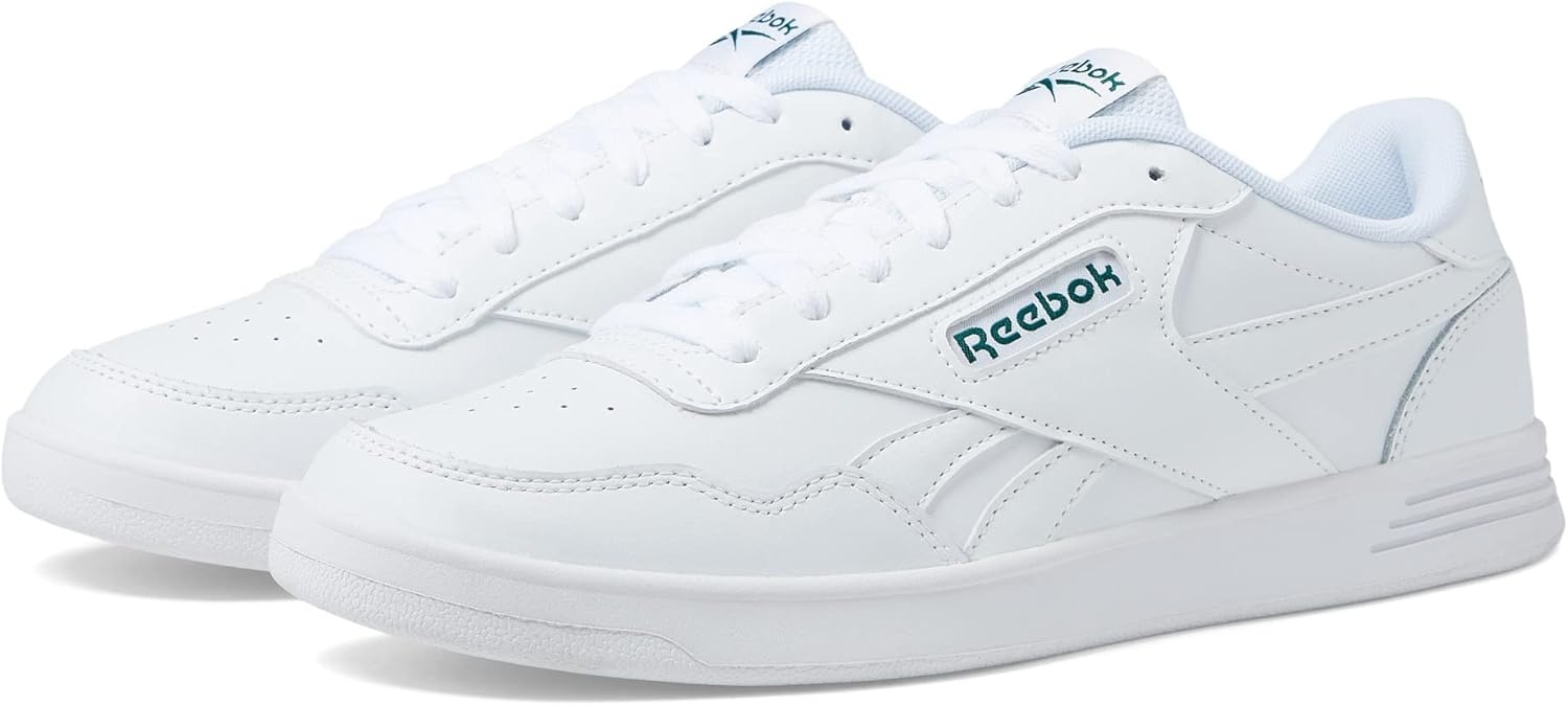 image:imageReebok Court Advance Sneakers for Men Casual Tennis Mens Shoes Size 6 to 15Footwear WhiteFootwear WhiteClover Green