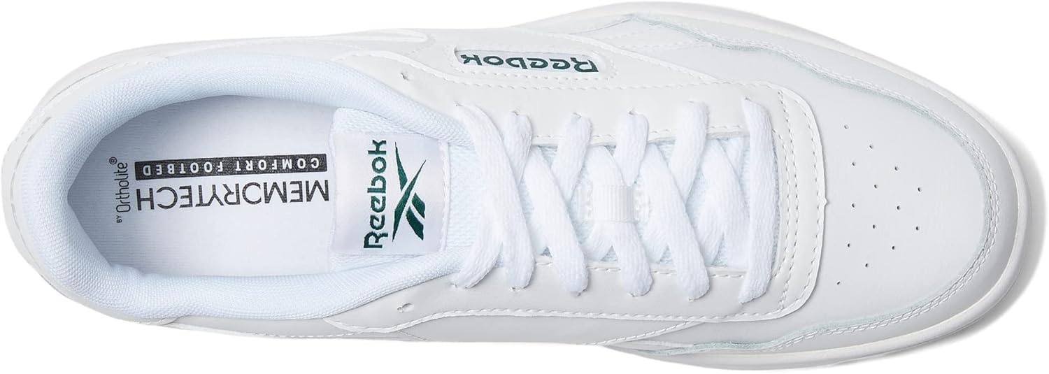 image:imageReebok Court Advance Sneakers for Men Casual Tennis Mens Shoes Size 6 to 15Footwear WhiteFootwear WhiteClover Green