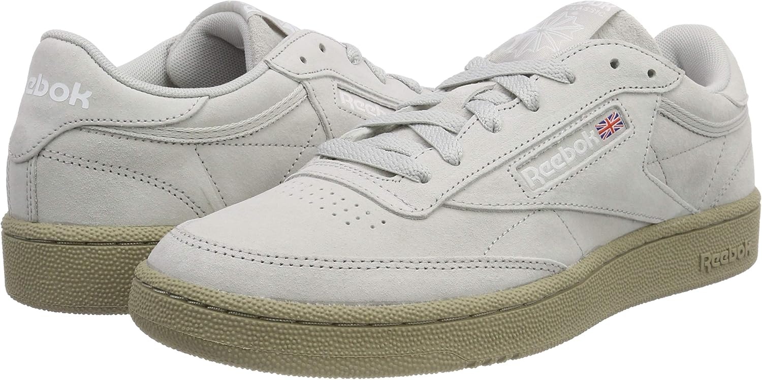image:imageReebok Court Advance Sneakers for Men Casual Tennis Mens Shoes Size 6 to 15Grey Nm Skull Grey Super Neutral White Nm Skull Grey Super Neutral White