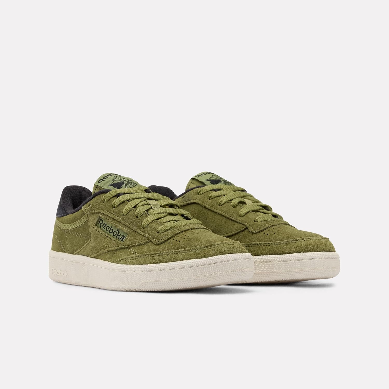 image:imageReebok Court Advance Sneakers for Men Casual Tennis Mens Shoes Size 6 to 15Grittygreen Black Chalk