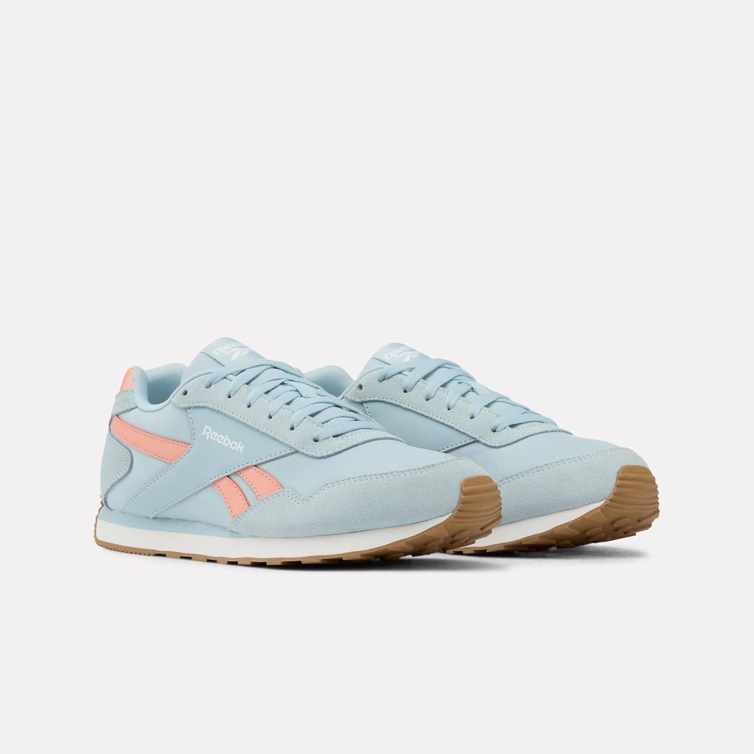 image:imageReebok Court Advance Sneakers for Men Casual Tennis Mens Shoes Size 6 to 15Iceblue Jellypeach Ftwrwhite