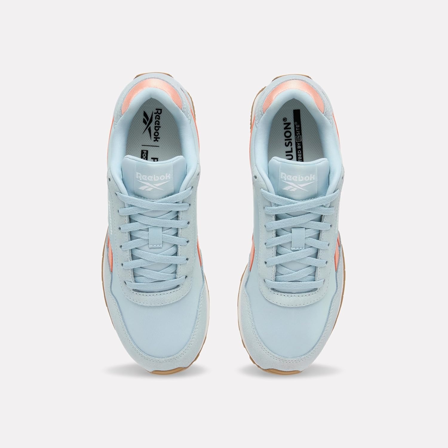 image:imageReebok Court Advance Sneakers for Men Casual Tennis Mens Shoes Size 6 to 15Iceblue Jellypeach Ftwrwhite