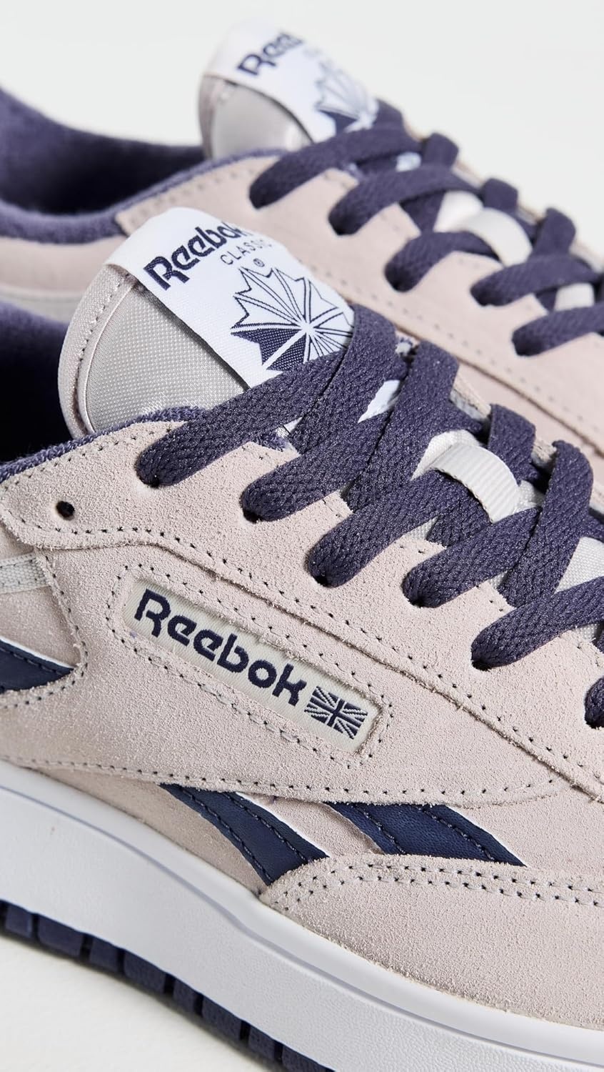 image:imageReebok Court Advance Sneakers for Men Casual Tennis Mens Shoes Size 6 to 15Luxe GreyMovement PurpleFootwear White