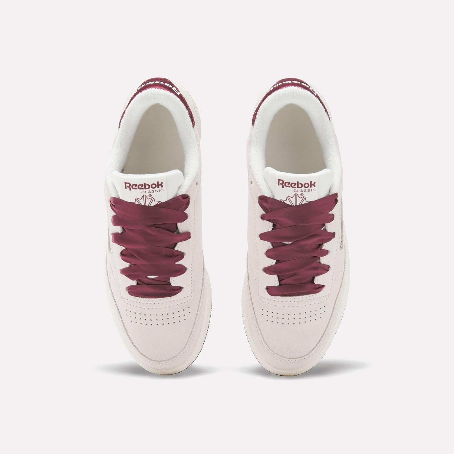 image:imageReebok Court Advance Sneakers for Men Casual Tennis Mens Shoes Size 6 to 15Luxegrey Blackcherry Chalk