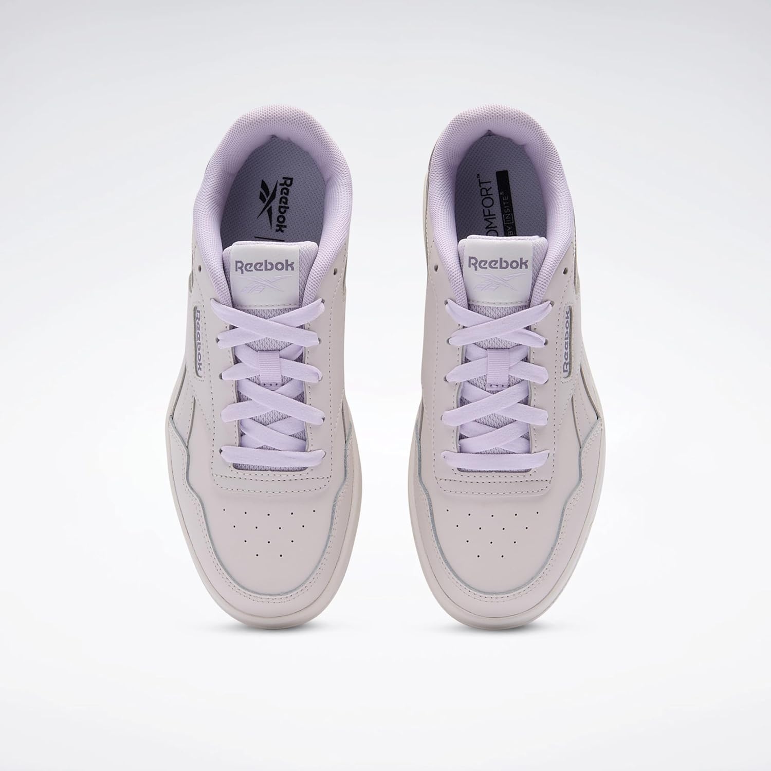 image:imageReebok Court Advance Sneakers for Men Casual Tennis Mens Shoes Size 6 to 15Luxegrey Digitalgleam Purplefusion