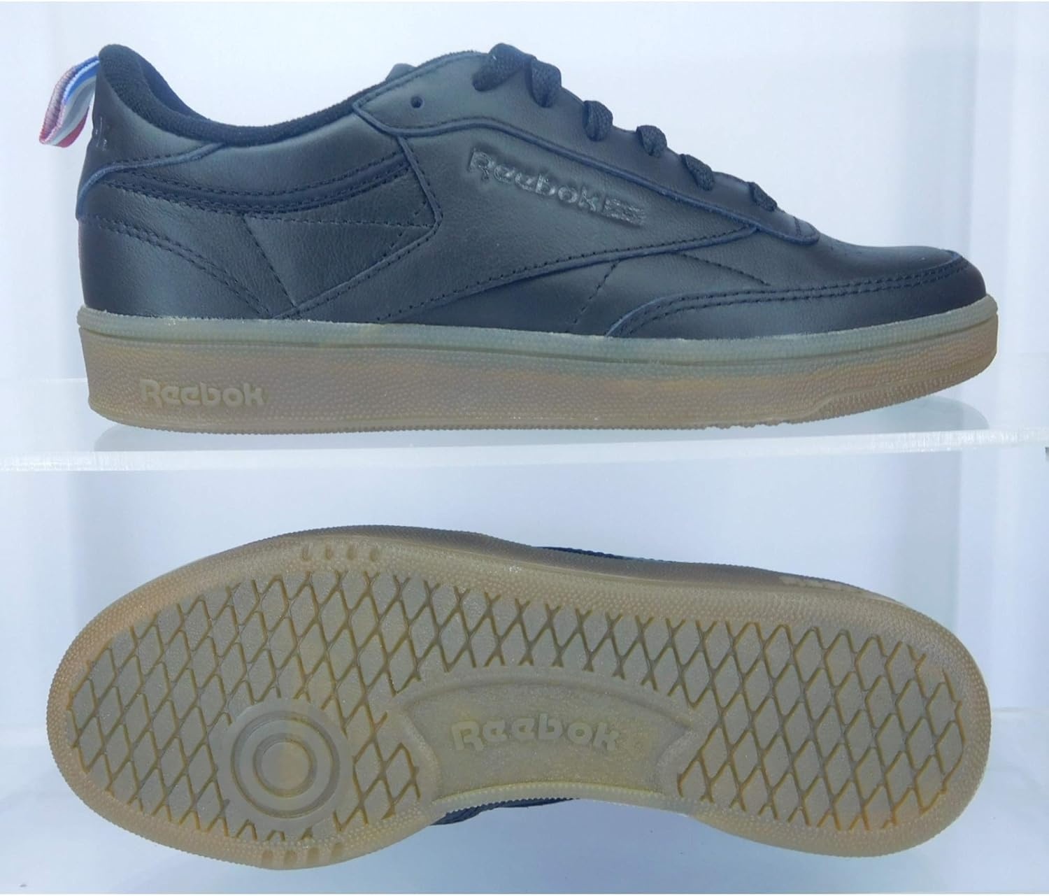image:imageReebok Court Advance Sneakers for Men Casual Tennis Mens Shoes Size 6 to 15Multicoloured Black White Gum