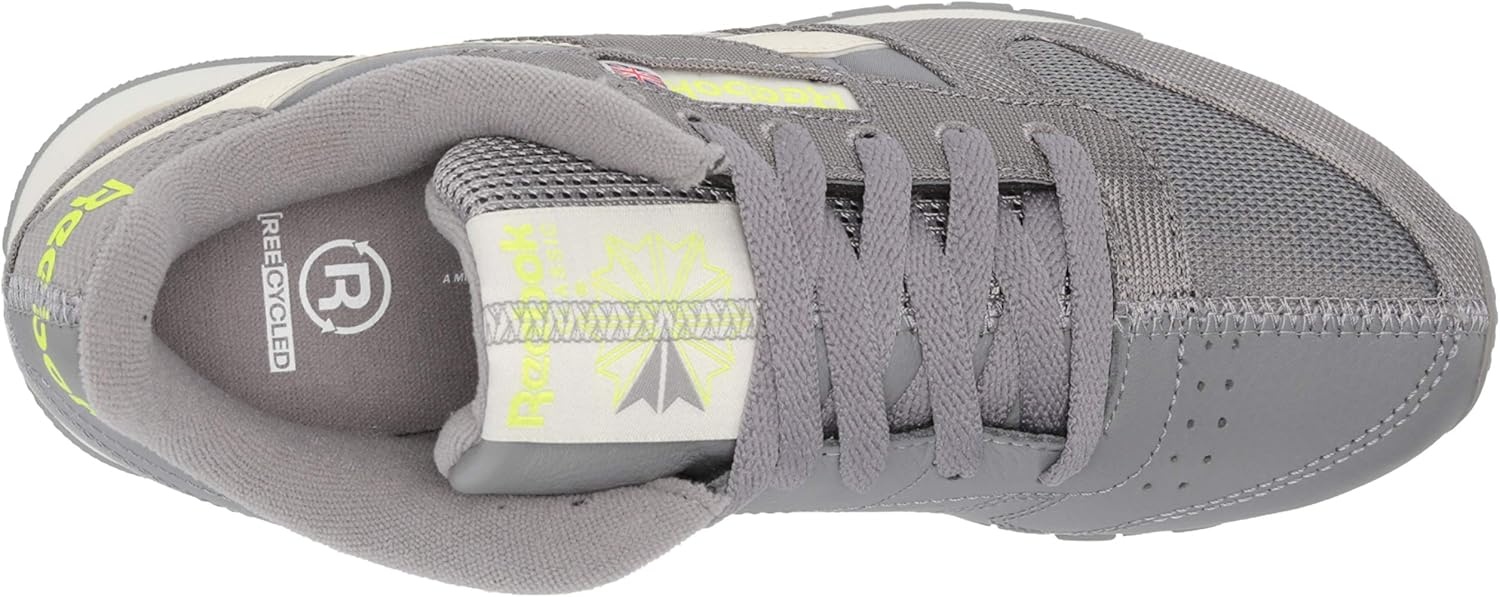 image:imageReebok Court Advance Sneakers for Men Casual Tennis Mens Shoes Size 6 to 15Spacer GreyClassic WhiteYellow Flare