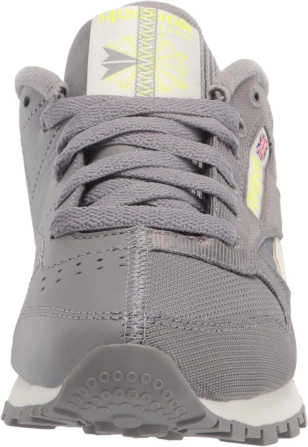 image:imageReebok Court Advance Sneakers for Men Casual Tennis Mens Shoes Size 6 to 15Spacer GreyClassic WhiteYellow Flare