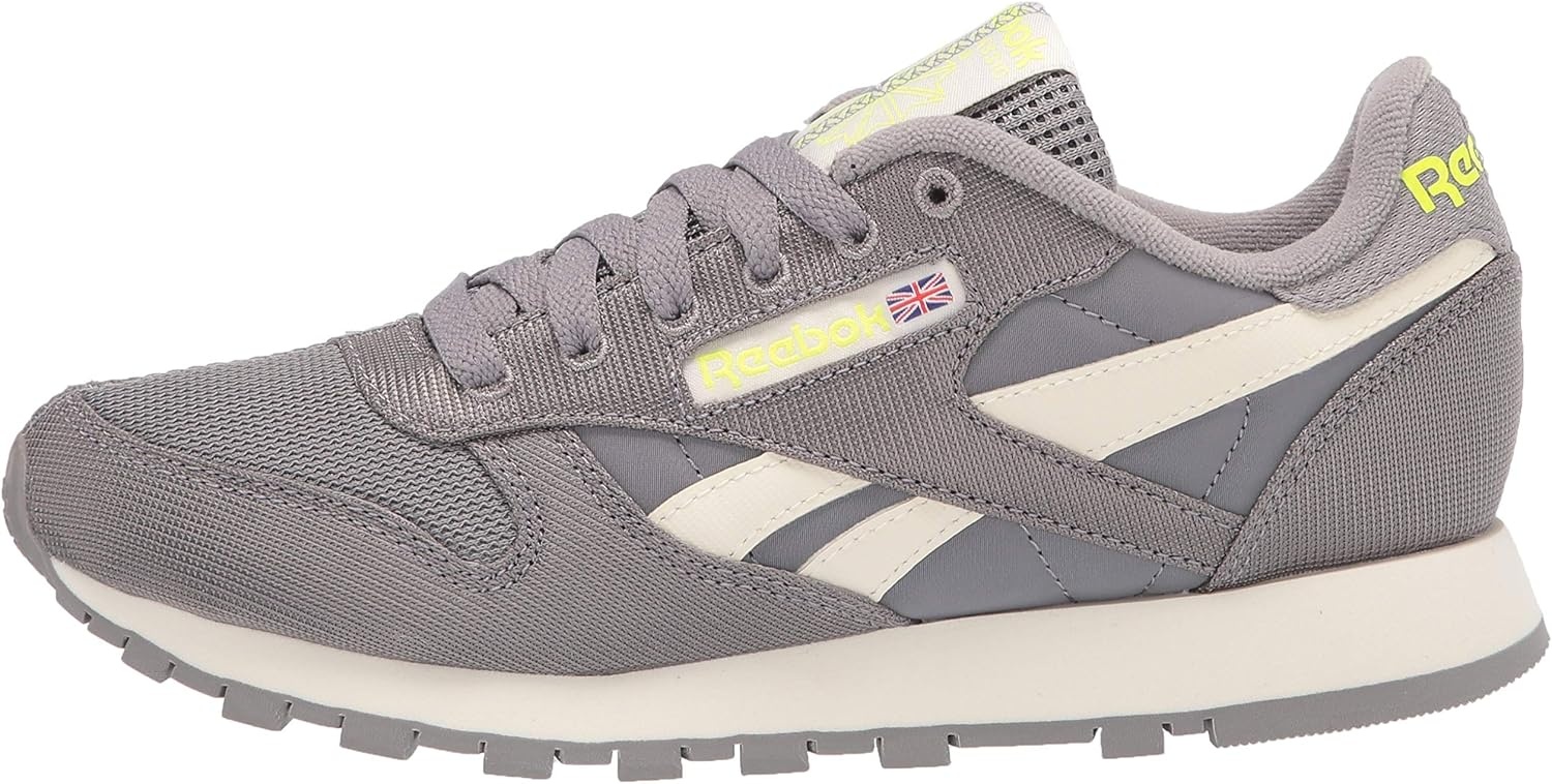 image:imageReebok Court Advance Sneakers for Men Casual Tennis Mens Shoes Size 6 to 15Spacer GreyClassic WhiteYellow Flare