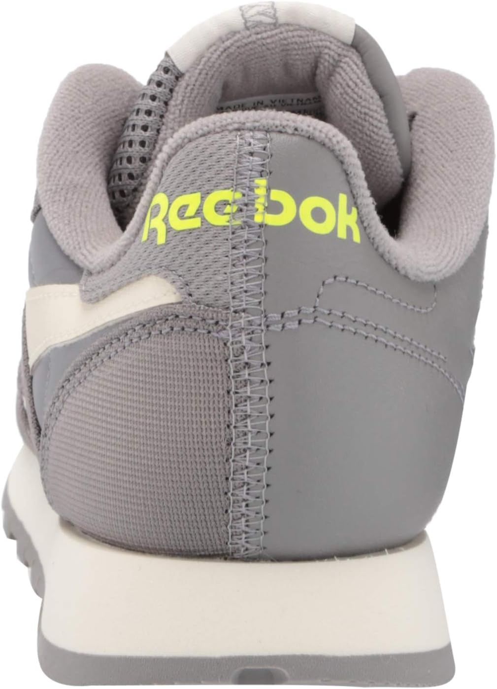 image:imageReebok Court Advance Sneakers for Men Casual Tennis Mens Shoes Size 6 to 15Spacer GreyClassic WhiteYellow Flare