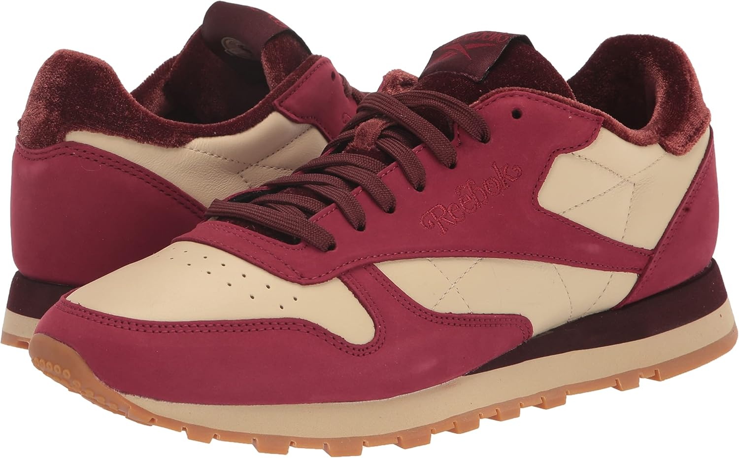 image:imageReebok Court Advance Sneakers for Men Casual Tennis Mens Shoes Size 6 to 15TriredStrawBrnsie
